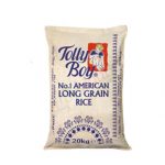 TollyBoy American Long Grain Rice 20 Kg